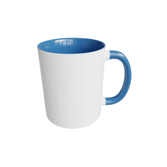Mugs - 11 Oz Two Tone Ceramic Mugs