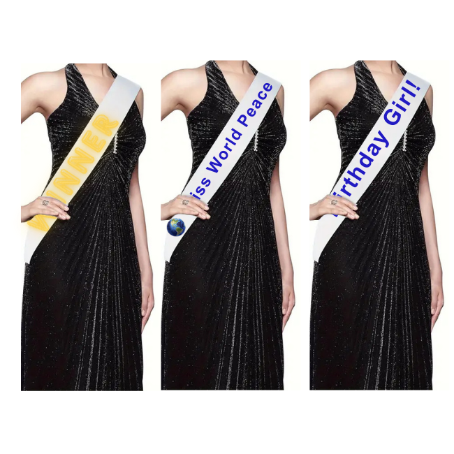 Sashes - Customizable