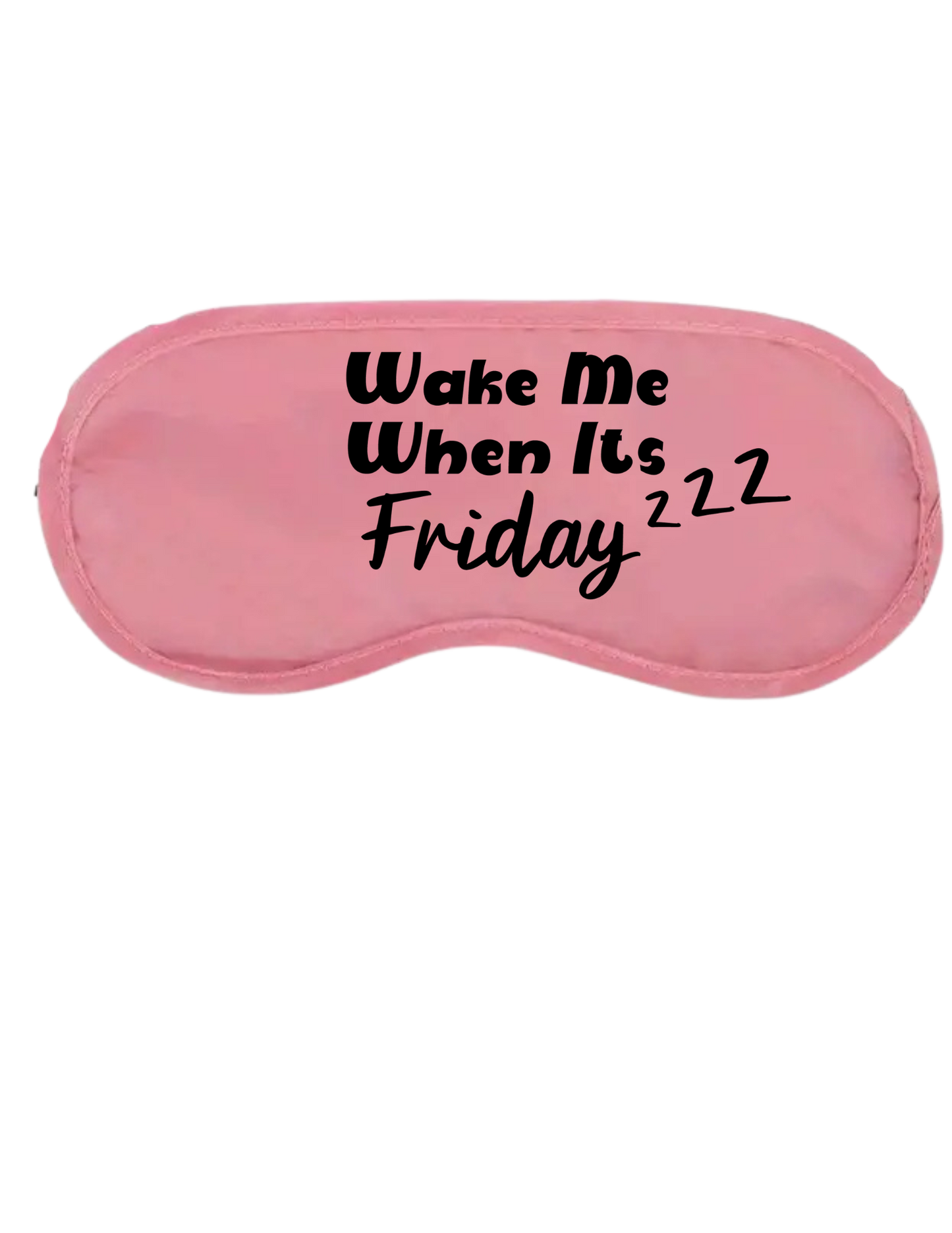 Eye Coverings Silk - Pink (Customizable)
