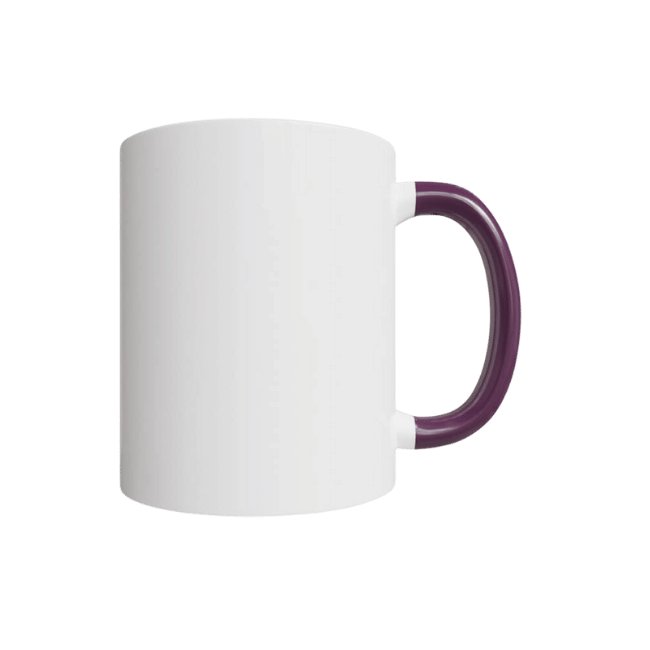 Mugs - 11 Oz Two Tone Ceramic Mugs