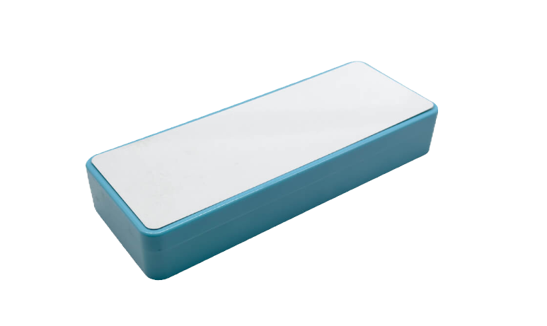 Pencil Case - Plastic (Blue and Pink)