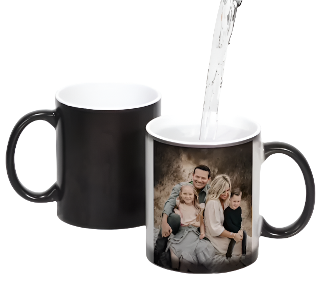 Mugs - Magic color changing mug - Black