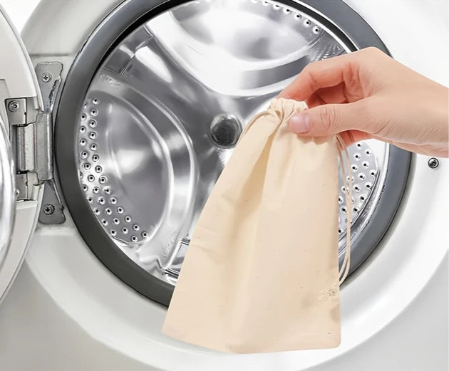 Drawstring Bags - Cotton Produce Bags (Small 10.16cmx15.24cm)