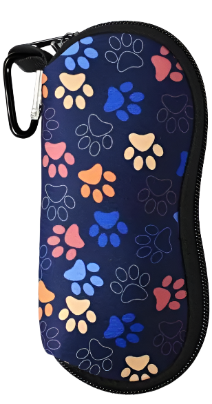 Glasses Case - Customizable Fashion Glasses Case with Detachable Clip
