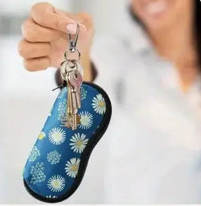 Glasses Case - Customizable Fashion Glasses Case with Detachable Clip