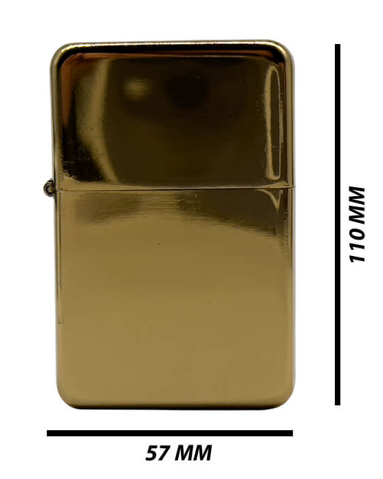 Lighter Zippo Style Personalised GOLD
