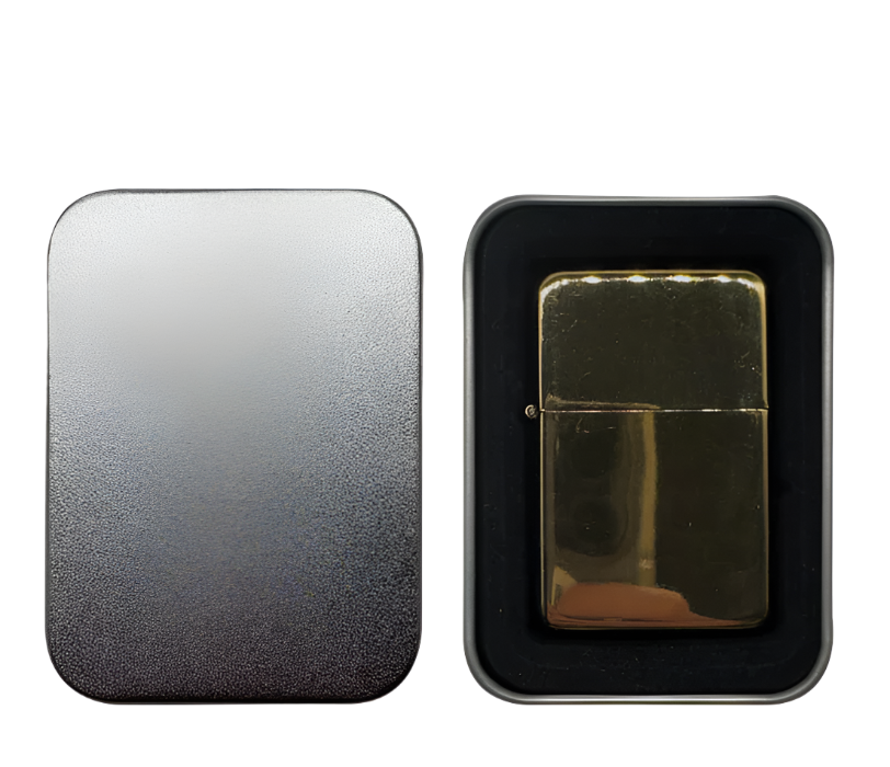 Lighter Zippo Style Personalised GOLD