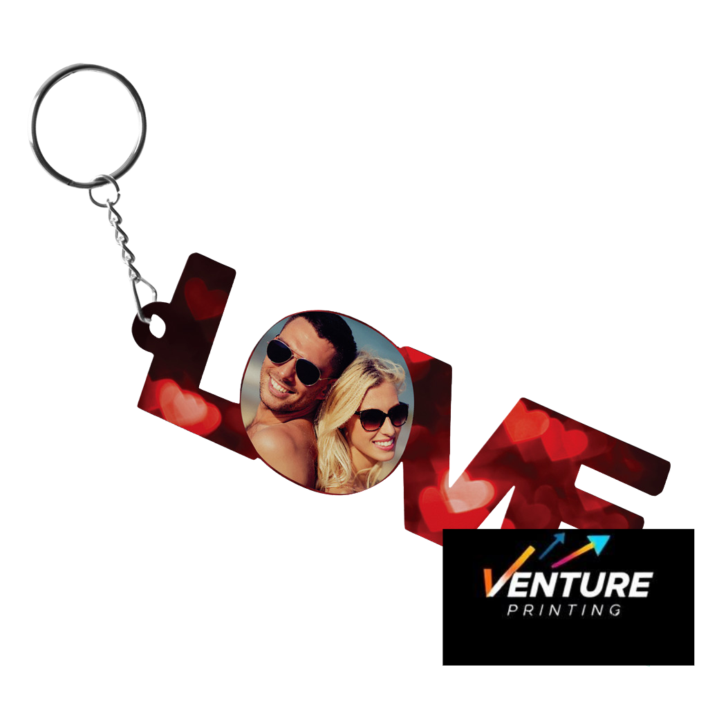 Keyrings - LOVE Shaped