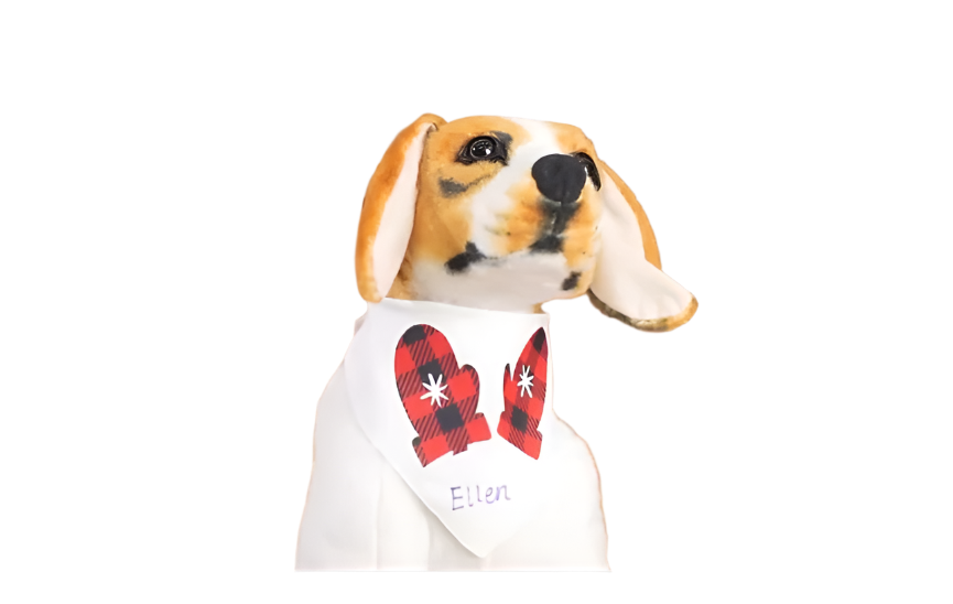 Dog Bandana Clip Collar (Triangle)