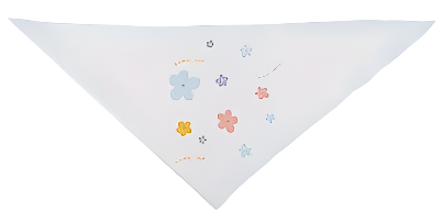 Dog Bandana Clip Collar (Triangle)