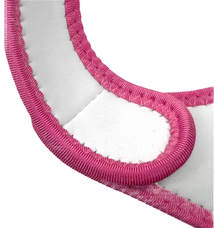 Baby Bib 's (Neoprene - Pink)
