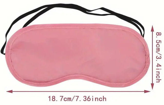 Eye Coverings Silk - Pink (Customizable)