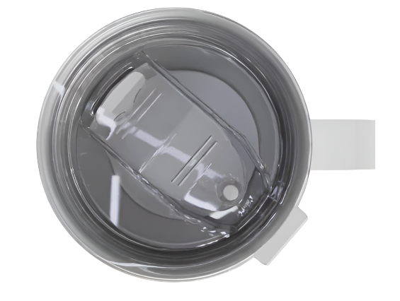 Coffee Mug - White Customizable Stainless Steel