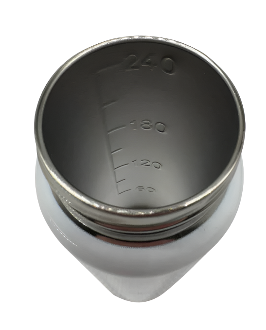 Baby Milk Bottle - Stainless Steel, Blue