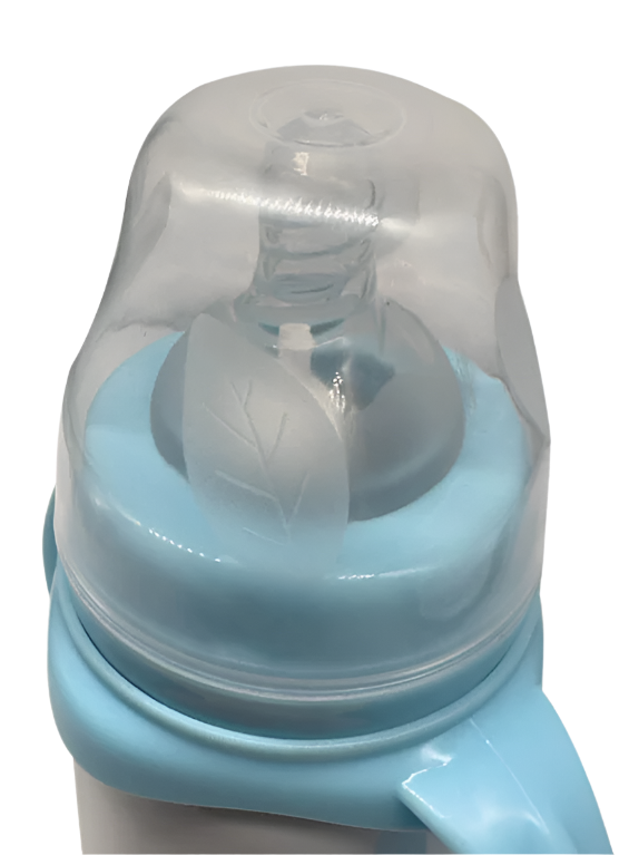 Baby Milk Bottle - Stainless Steel, Blue