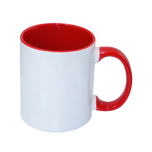 Mugs - 11 Oz Two Tone Ceramic Mugs