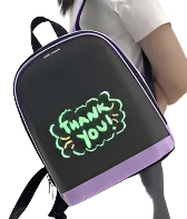 Backpack - Controllable Stylish LED Display Backpack