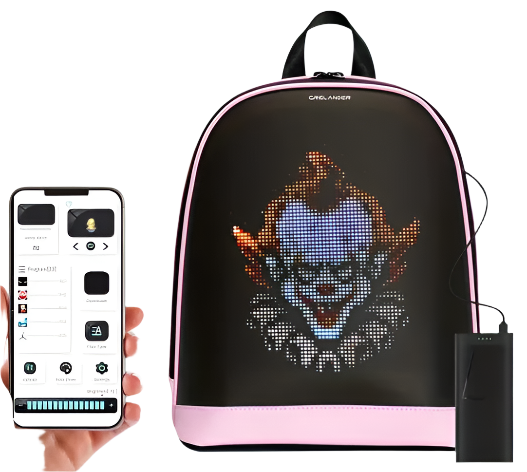 Backpack - Controllable Stylish LED Display Backpack