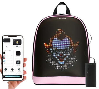 Backpack - Controllable Stylish LED Display Backpack