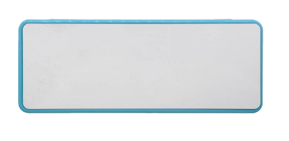 Pencil Case - Plastic (Blue and Pink)