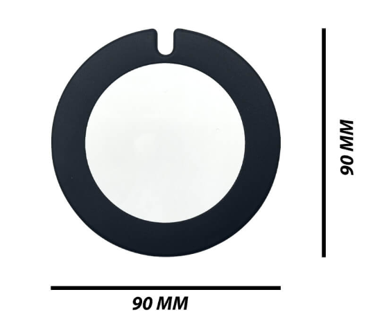 Car License Disk Holder Black