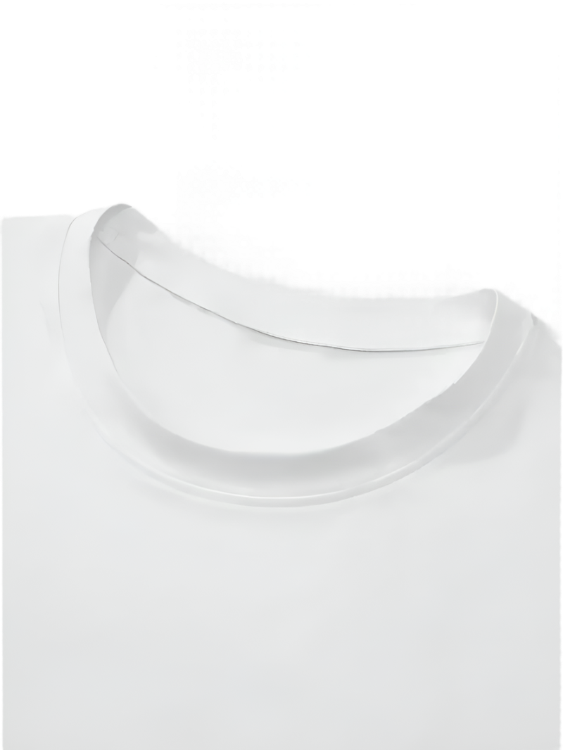 T-shirts - Customizable Classic Crew Neck T-Shirts Regular Fit - White 180GSM