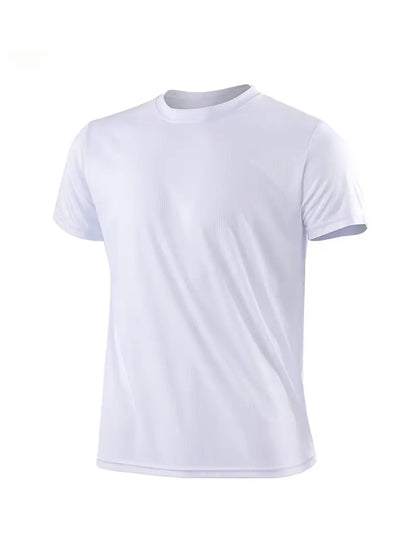 T-shirts - Custom Men's Sports Tops, Lightweight, Breathable, Quick-Drying, Super Thin