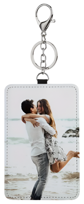 Keyring - Customizable Leather Card Holder