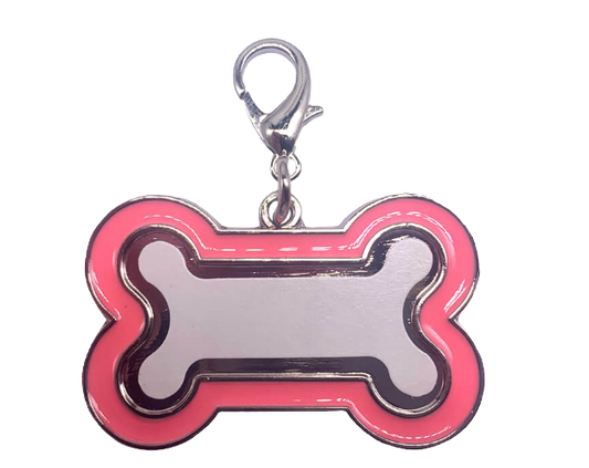 Dog Tag Stainless Steel - "Dog Bone" Shaped
