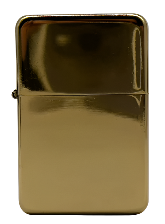 Lighter Zippo Style Personalised GOLD
