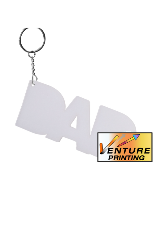 Keyrings Dad Shaped
