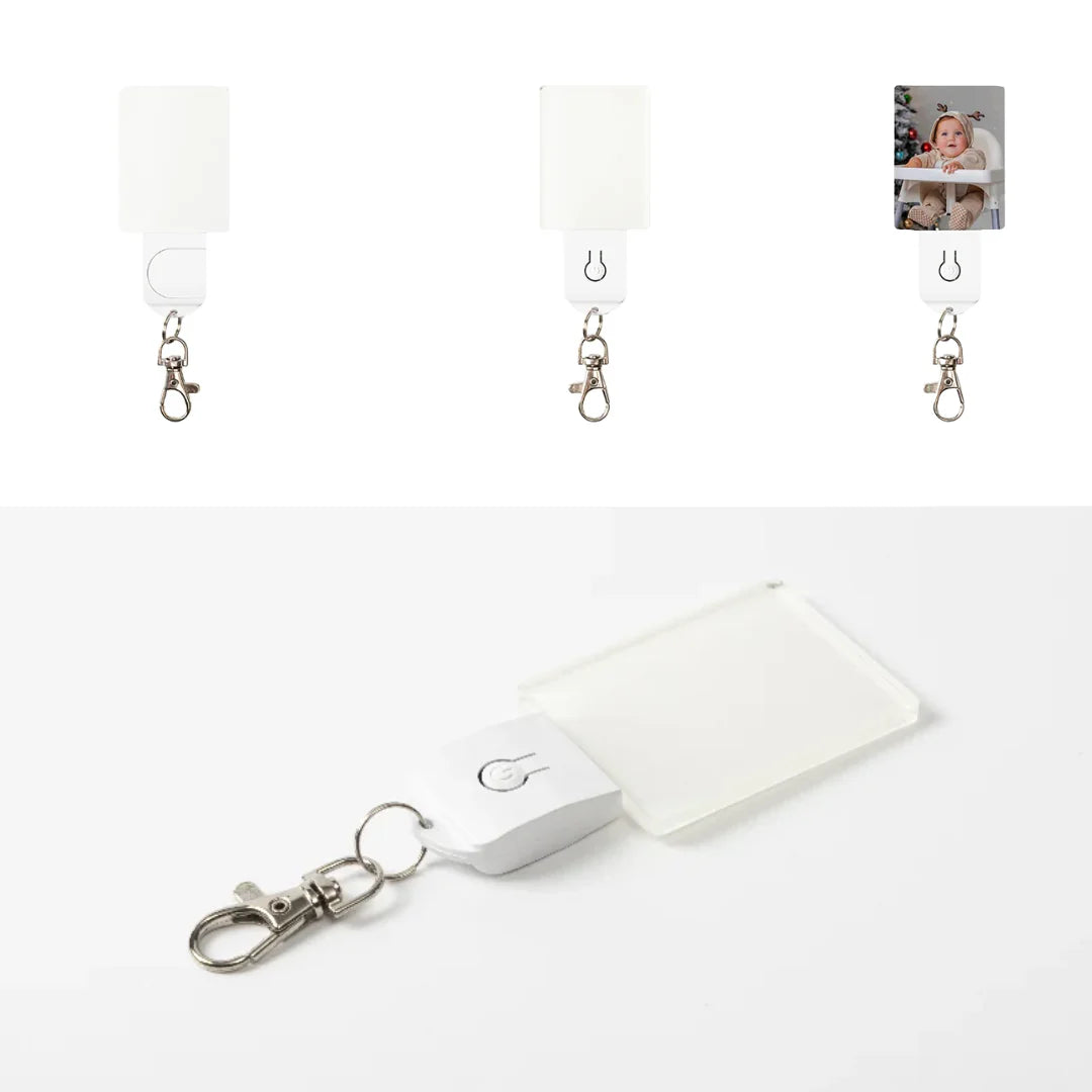 LED Acrylic Light Up Keyrings