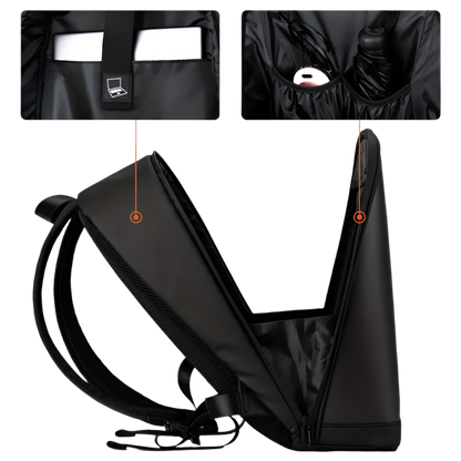 Backpack - Controllable LED Color Screen Photo/Icon Backpack, Travel Bag with USB Port