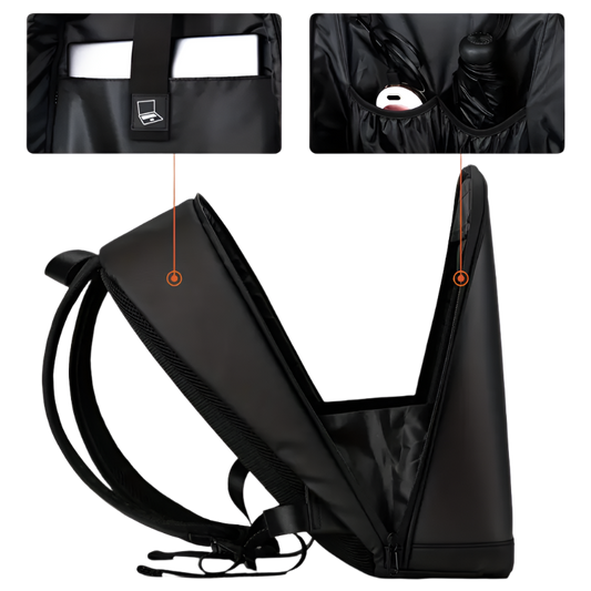 Backpack - Controllable LED Color Screen Photo/Icon Backpack, Travel Bag with USB Port