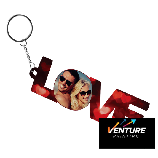 Keyrings - LOVE Shaped