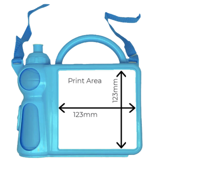 Caddy Lunch Box - Blue