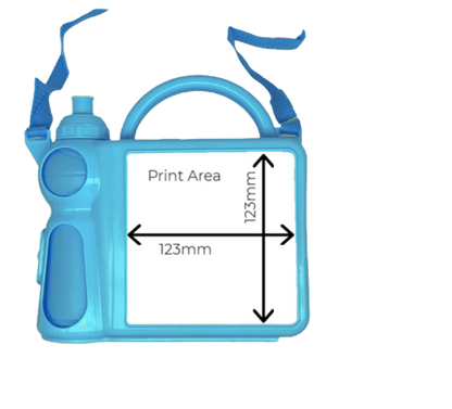 Caddy Lunch Box - Blue