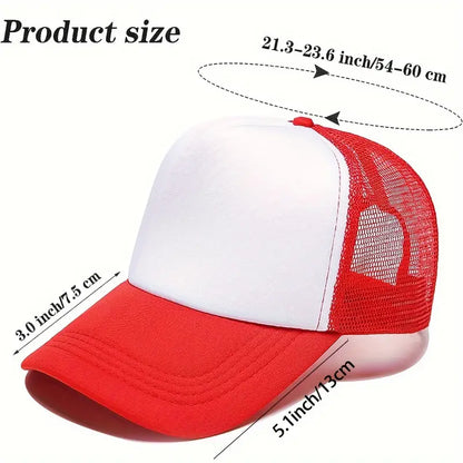 Cap - Mesh Baseball Trucker Cap Various Colors