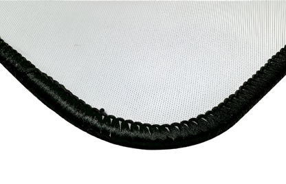 Deskpad  / Mouse Pad with Black Overlock