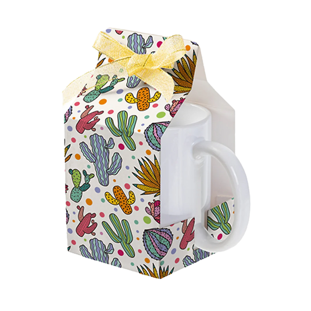Gift Box for 11oz Mug with Ribbon
