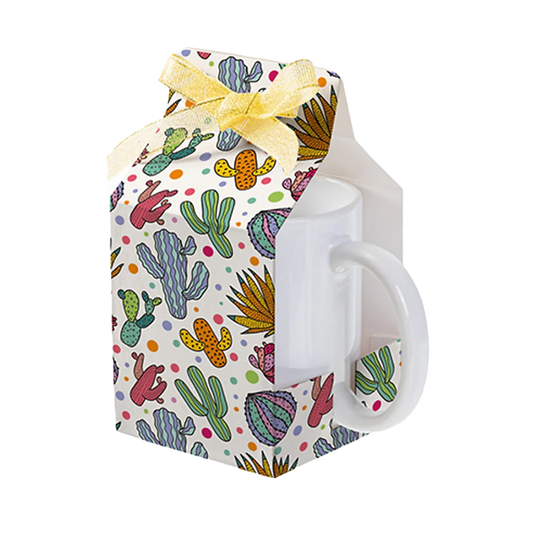 Gift Box for 11oz Mug with Ribbon