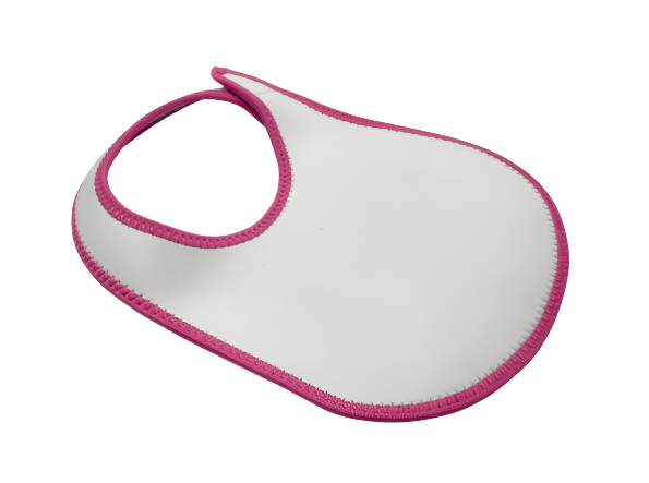 Baby Bib 's (Neoprene - Pink)