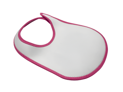 Baby Bib 's (Neoprene - Pink)