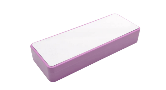 Pencil Case - Plastic (Blue and Pink)