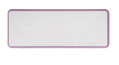Pencil Case - Plastic (Blue and Pink)
