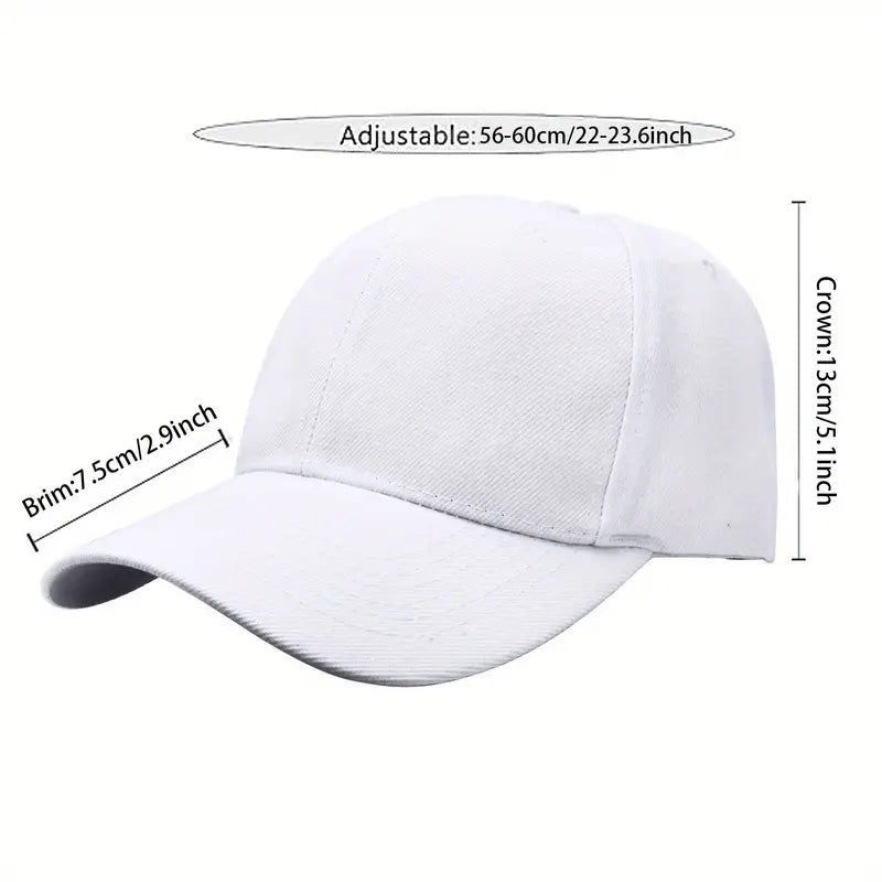 Cap - Sports Cap White Polyester