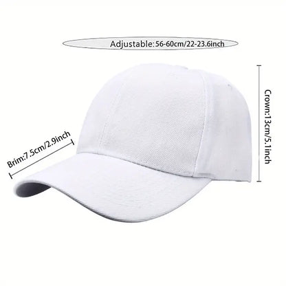 Cap - Sports Cap White Polyester