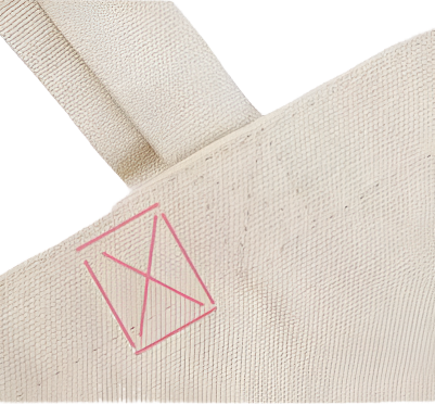 Tote Bag -  Customizable Premium Reinforced Canvas Tote Bags - Beige