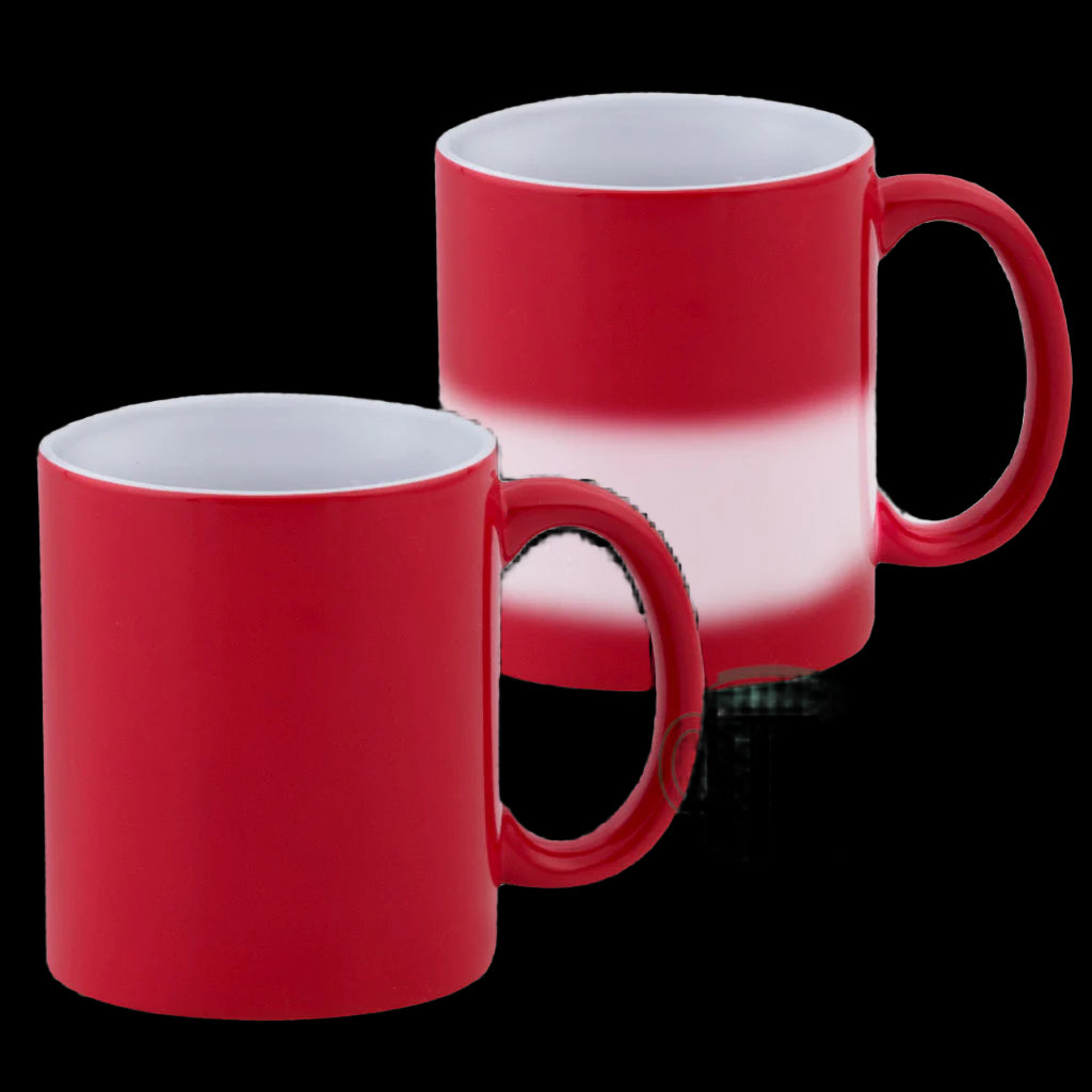 Mugs - Magic color changing mug - Red