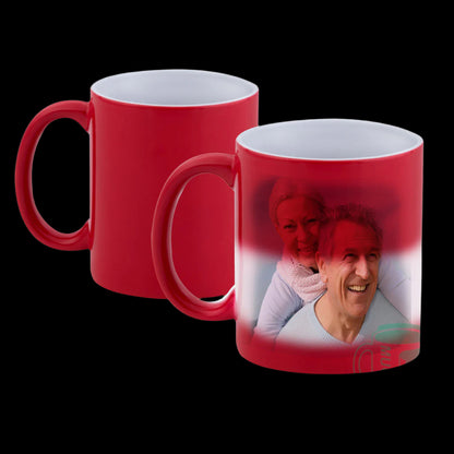 Mugs - Magic color changing mug - Red
